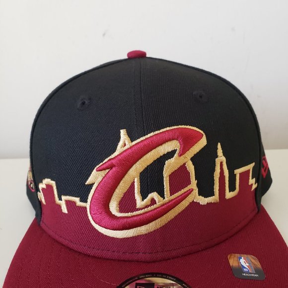Cleveland Cavaliers Hat Cap Snap Back New Era 2022 Tip Off City Silhouette NBA - Picture 2 of 11